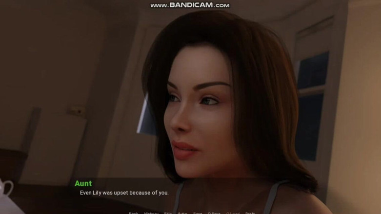 Divide XXX: Lejos de casa - tía Eva en la sala de estar