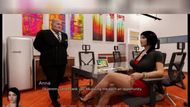 3DXXXTEEN2 Cartoon: Anna begins a new life in a new city. 3D porn,...