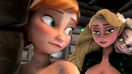 Velvixian3Futanari: Podruhé -Vánoce s Rapunzel (futanari sex)