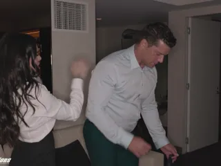Sexy Suttin Releases Tension with Her New Boss