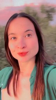 It's Just Me Walking in the Middle of a Beautiful Sunset and Nature