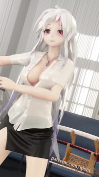 [mmd] 지니 오피스 레이디 유니폼