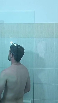 Masturbating Alone in the Shower, Almost Caught Masturbatin