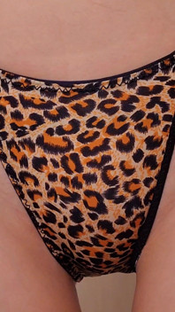 Different Leopard Panties on a Juicy Ass