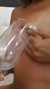 Lesbian Games with Ass Lick and Drink Milk From Sexy Tits