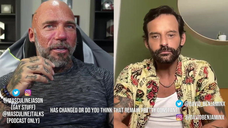 Raw and Uncensored with Masculine Jason: Porn Star Confessions - David Benjamin (episode 104)