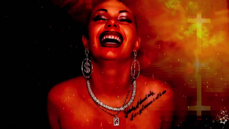 Goddess Misha Goldy: Hipnotizante antirreligioso ASMR! ¡Dale tu alma y tu cuerpo al diablo!