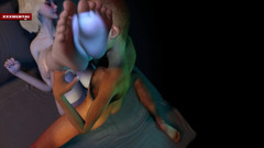 X Hentai: Bini curang Dewi Neural Dalam Bentuk Tebal - Animasi 3D