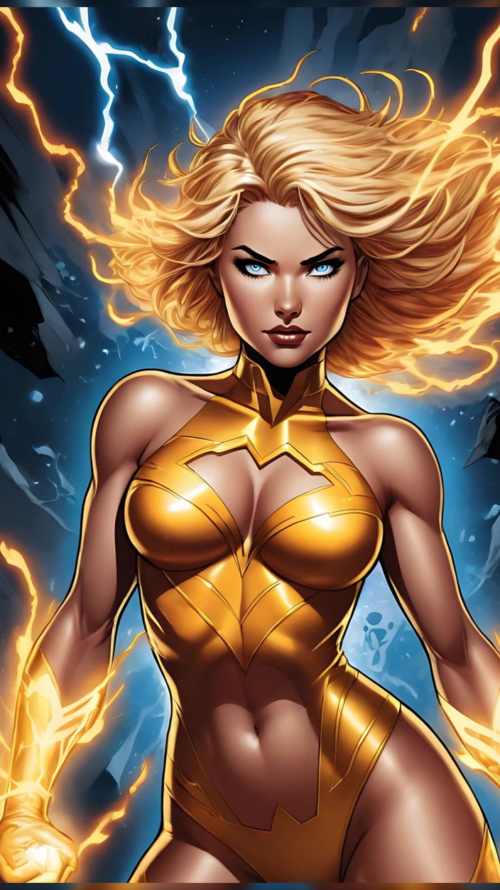 LustRender: 裸体雷霆火花电光环