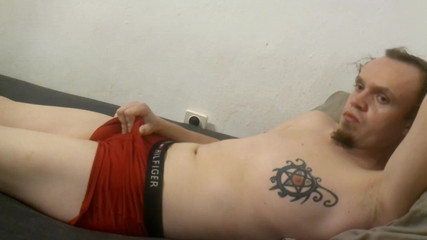 Sexy Live: Red Boxer Kraťasy Pod černý pyžama (část 1)