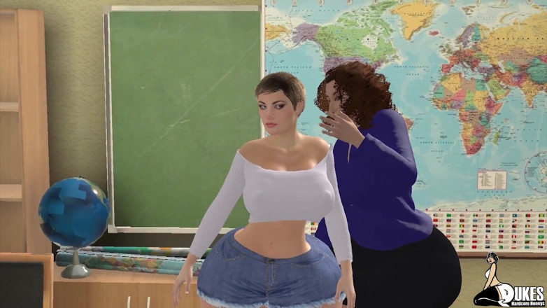 Dukes Hardcore Honeys: Donne bianche sexy vengono sbattuta da un bbc