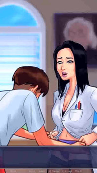 Summertime saga: milf(chodne laayak mammi) prophesar apni choot men dildo ke saath kolej ke chaaron or ghoomti hai ep 73