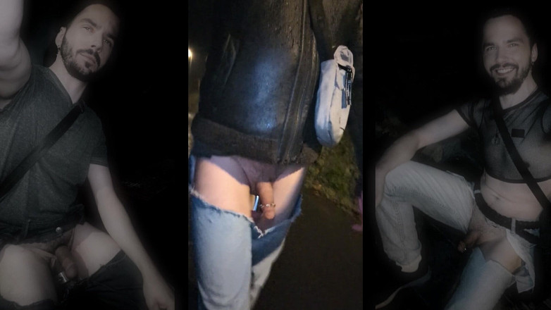 kinkygaynudist: Zerżnięta Dżinsy Walk - Nic Tylko Dla Wyobraźni!