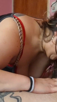 My BBW Girlfriend Takes It All - Deepthroat & Cum in Mouth