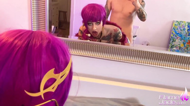 Give me your dick want ass fucking - KDA Evelynn cosplay