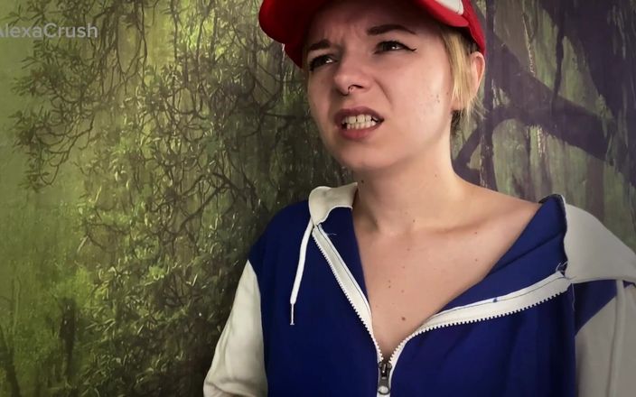 AlexaCrush: Prenhada em Pikachu - gozada interna