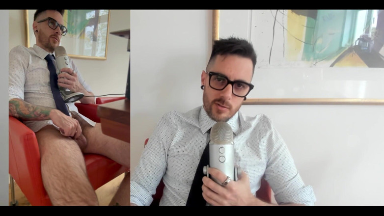 Maxx Obsidian: Asmr Roleplay sebagai Profesor Kolej Gred Awak! Sertakan pancutan mani!