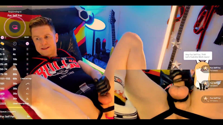 Roman Heart: Web-stream Cumshot