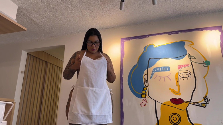 AlejandraGarciax: Horny Maid, Not Wanting to Be Fired, Lets Me Cum...