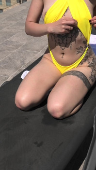 Shana Grimoire x Solougo, Oiled Bikini Massage on the Rooftop, Day 18