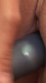 The bored blonde wants to come and masturbates with the sex toy