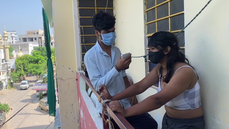 Indian Teen Girl's: Seks na świeżym powietrzu przyrodni brat i przyrodnia siostra na zewnątrz...