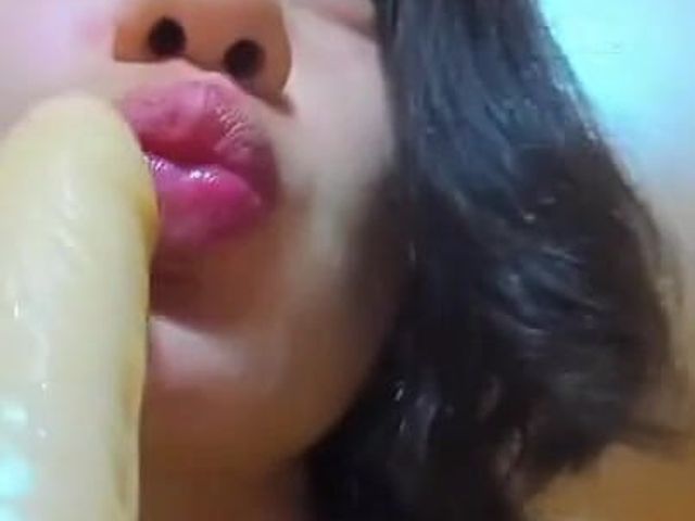 Busty Hot Brunette Myla_angel Sucks and Fucks Huge Dildo! (Myla Angel)
