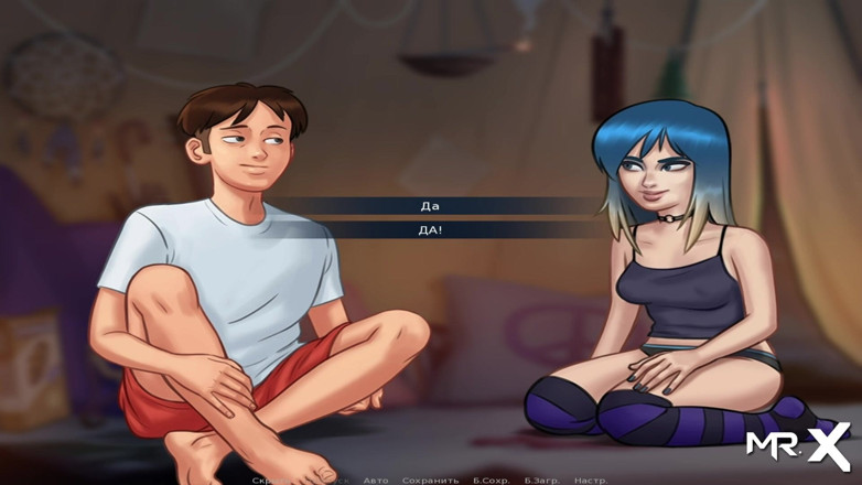 Mr Studio X: SummertimeSaga - Jerk Off Her Pussy # 90