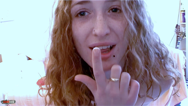 MMM100: Monica Ledesma: Lovely Petite Redhead Monica Ledesma Doing a Strip...