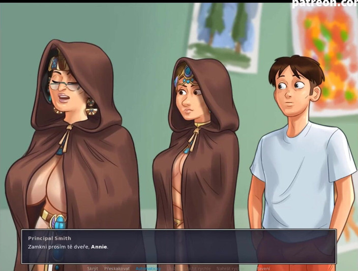 Cartoon Universal: Summertime saga parte 3 - lecciones de arte (sub checo)