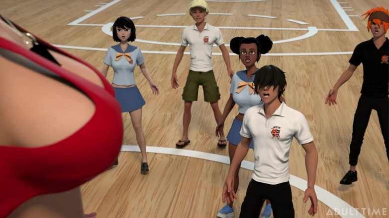 Hentai Sex School: Hentai Sex School Episode 3 - Hentai Student Eats Out His Teacher's...