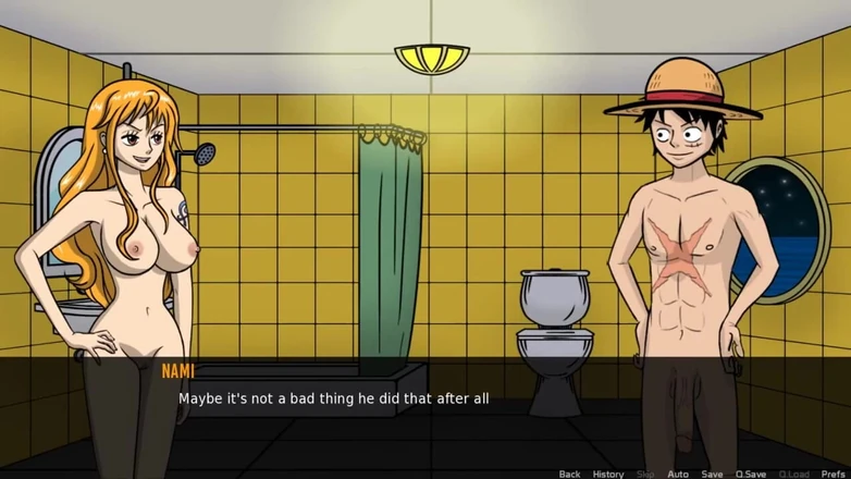 LoveSkySan69: One Slice of Lust - One Piece - V1.6 Part 4 Nami Gives...