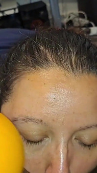 Divoká anglická bbw sání BBC Nata4sex koule hladí jeho ptáka s grapefruitem