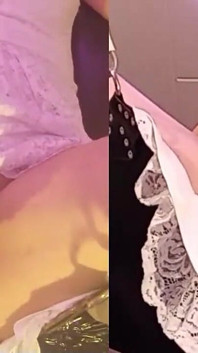 TS ลิลลี่ โซฟี่ เย็ด Fleshlight ในสลิงแล้วแตก