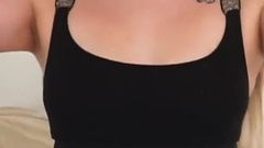Interview with Sarta Blonde Ends in Orgasm