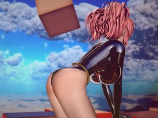 Mmd anime girls: MMD R-18, anime, filles, danse sexy, clip 203