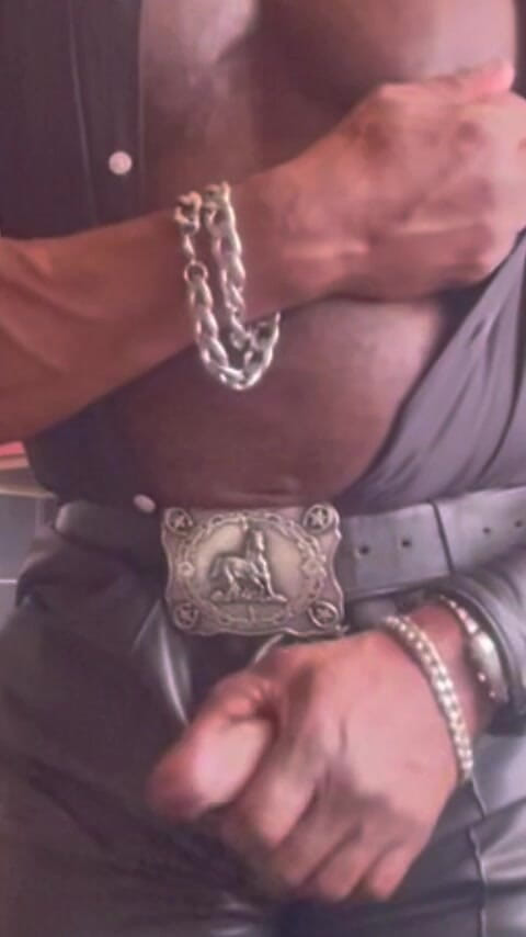 Black mature kinky muscle: Kožená bbc lemování a vykládka