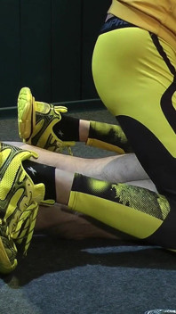 Zeus Socks Gagged in the Chains