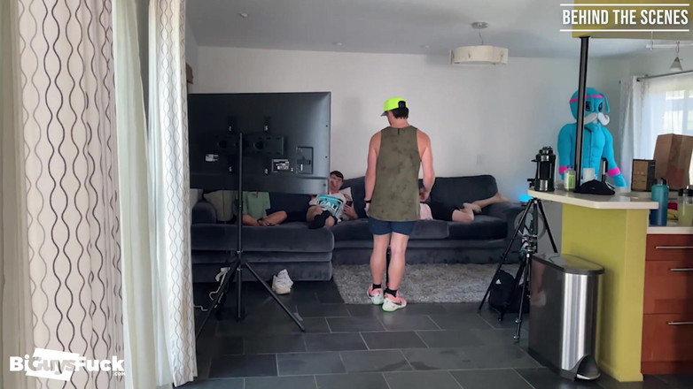 Bi Guys Fuck: BTSバイセクシュアル撮影楽しいホットセックス!