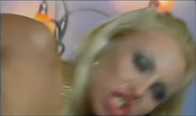 Super Babes: Sweet blonde in fishnet gets the fuck of her life