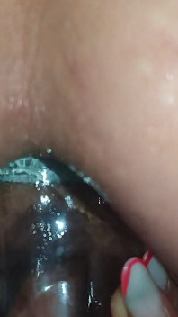 Anal Masturbation with a Bottle
