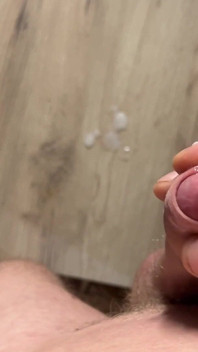 Morning Handjob and Cum on the Table