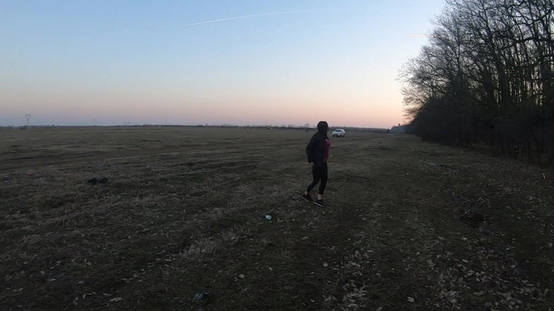 MilfyCalla: Blow-job in the Woods with My Husband Friend- Down-jacket Fetish 249