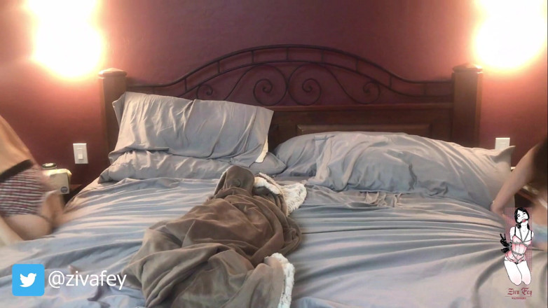 Ziva Fey: Ziva Fey - Stealing The Covers Leads To A Wedgie And...