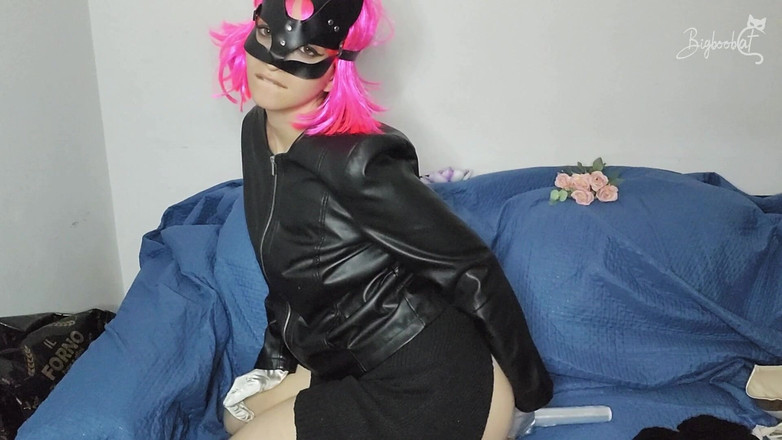 BigBoobCat: 私の自然な曲線、私のアソコマスク、至福への一人の旅