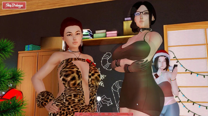 Cumming Gaming: Natal ilimitado [jogo pornô de Natal de Natal] ep.2 viagem de...