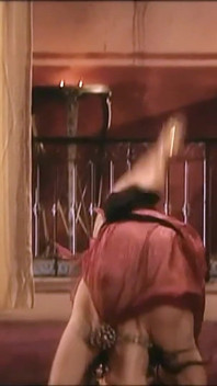 Furious Orgy in an Ancient Rome Brothel. Five Girls
