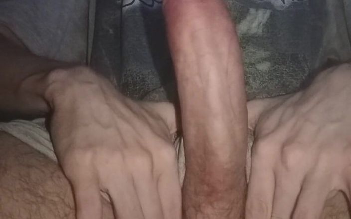 Jeddrew: I Stroke My Cock Under My Shirt and Cum a...