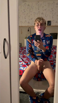 Twink Couple Fuck in Bed, Then Solo Cumshots