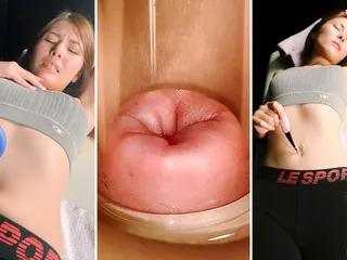 Japan Fetish Fusion: Rei Aino Sucks, Feels, Transforms - Belly Button Under Extreme Pleasure (part 3)